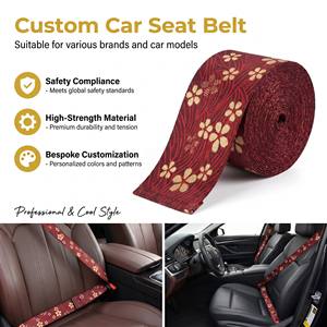 Ceinture de sécurité de voiture à motif ondulé universelle, <span class=keywords><strong>harnais</strong></span> de sécurité de 3,6 m <span class=keywords><strong>pour</strong></span> pièces automobiles - Product Image 1