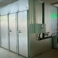Four de séchage au bois à pompe à chaleur haute efficacité, capacité de 10 m, puissance de 24 kW, 380 V, chauffage électrique et à air chaud