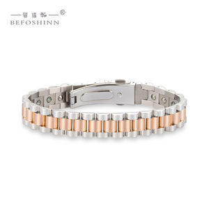 卸売ホットセール日本韓国99.999% ステンレス鋼ゲルマニア健康ブレスレット男性女性 - Product Image 4