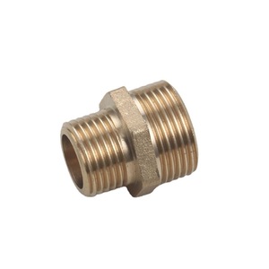 Adaptador de latón de 6 a 4 pulgadas con doble rosca macho, conector reductor para tuberías de fontanería - Product Image 5