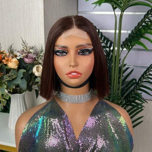 100% Ready to Ship Wholesale 2x6 Lace Closure Straight Bob <b>Wigs</b> Peruvian Virgin Hair <b>Human</b> Hair <b>Wigs</b> for Black Women - Product Image 6