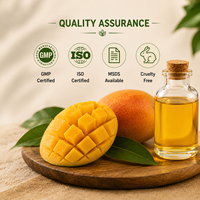 Huiles parfumées concentrées à l'odeur de mangue pour la diffusion d'arômes, la fabrication de savons, de bougies, de parfums corporels et de liquides.