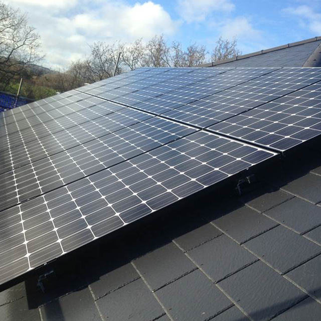 Transparent Solar Panel Pannelli Fotovoltaici Solar Plates Wholesale Price 10kw Home Solar Energy System Solar Panel