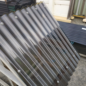DIY <strong>Plastic</strong> Roof Covering Greenhouse Polycarbonate <strong>Roofing</strong> Transparent Corrugated Sheet - Product Image 6