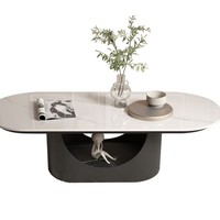Leichter Luxus Minimalistischer Marmor Langlebiger Couchtisch Wohnzimmer Zuhause Netz-Trend Kreativ Kleine Wohnung Einfach Modern