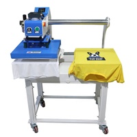 Presse à Chaud Pneumatique Double Station Haute Pression 40*60cm Automatique pour Sublimation de T-shirts