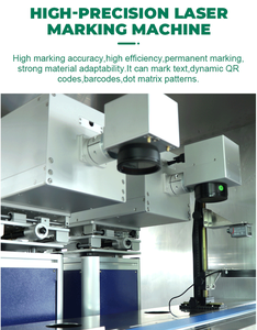 Système de marquage laser entièrement automatique pour codes QR et étiquettes, machine de codage pour la production de bouchons de bouteilles alimentaires et de boissons en Russie - Product Image 5