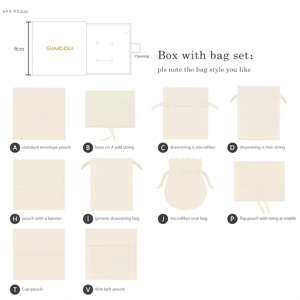 Boîte à <span class=keywords><strong>bijoux</strong></span> écologique sur mesure, emballage de boîte à <span class=keywords><strong>bijoux</strong></span>, pochettes en daim pour <span class=keywords><strong>bijoux</strong></span> avec logo pour bracelet, boucles d'oreilles, collier - Product Image 6