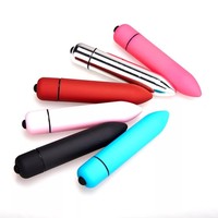 PINKZOOM Großhandel 12 Farben 10 Geschwindigkeiten Vibration Erwachsenen-Sexspielzeug Frauen Mini-Bullet-Vibrator