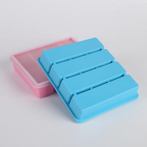 แม่พิมพ์ทำน้ำแข็งซิลิโคนแบบแท่งยาวสี่แถว แช่แข็งเร็ว ง่ายต่อการถอด - Product Image 2