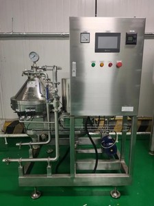 4000l Per Uur Bier Gist Schijfstapel Centrifuge Separator Met Flowmeter