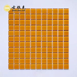 Mosaïque carrée en verre multicolore moderne de 4 mm - Surface antidérapante pour cuisine, salle de bain, hôtel, piscine, design graphique - Product Image 2