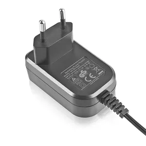 Cargador de pared de la UE adaptador de corriente 5V 6V 9V 12V 15V 24V 12W 15W 18W 24W 0.5A 1A 2A 3A AC/DC adaptadores de corriente