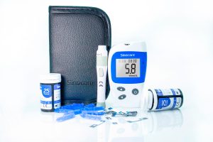 Glucomètre électronique avec mémoire de 200 résultats de test, glucomètre portable, système de soins à domicile, appareil de test de <span class=keywords><strong>glycémie</strong></span> - Product Image 3