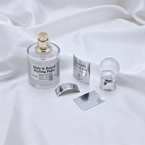 Custom Aluminum Fragrance Labels for Perfume Bottles Premium Aluminium Label Sticker Etiquetas Fragrance Packaging Labels - Product Image 5
