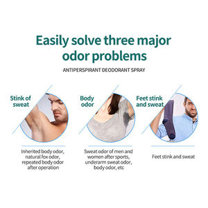 OEM ODM 20ml Eliminación de olor corporal Spray Eliminar axila Mal olor corporal <span class=keywords><strong>Antitranspirante</strong></span> Eliminar desodorante Desodorante Body Spray - Product Image 4