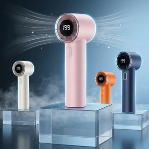 Ventilateur portable classique personnalisé avec LED, idéal pour cadeau, ventilateur de climatisation portable - Product Image 2