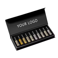 Coffret Découverte de Parfums en Roll-on, Échantillons de Parfums, Emballage Cadeau