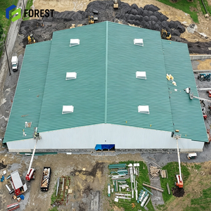 Estructura de Acero Modular Resistente a la Corrosión, Almacén Industrial Prefabricado, Instalación de Distribución de Mercancías de Alta Capacidad - Product Image 1