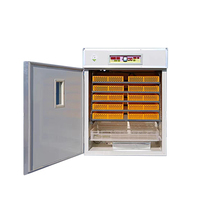 Vente en gros 1056 incubateur d'oeufs équipement d'éclosion de volaille informatisé automatique pour poulet caille canard et dinde 220V PP matériel