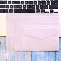 Enveloppe en papier transparent recyclé ECO, petite enveloppe en papier pour emballage