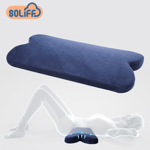 Oreiller lombaire en mousse à mémoire de forme <span class=keywords><strong>pour</strong></span> le sommeil, <span class=keywords><strong>coussin</strong></span> de soutien du bas du dos dans le lit, <span class=keywords><strong>coussin</strong></span> de soutien de la taille <span class=keywords><strong>pour</strong></span> femme enceinte - Product Image 2