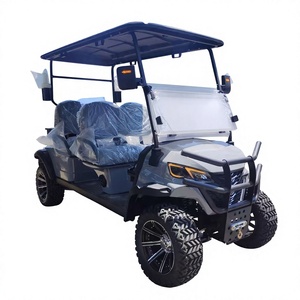 Voiturette de golf électrique tout-terrain multifonctionnelle à 4 places, surélevée - Product Image 2