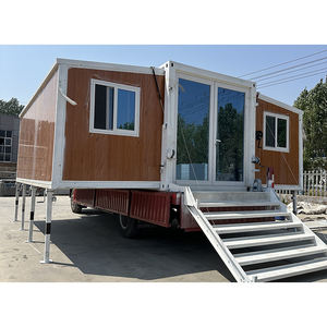 Petite <span class=keywords><strong>maison</strong></span> de luxe à bas prix sur roues <span class=keywords><strong>Mini</strong></span> 2 chambres hôtel moderne petite <span class=keywords><strong>maison</strong></span> Villa maisons extensibles pour la <span class=keywords><strong>France</strong></span> - Product Image 2