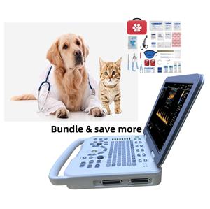 Système d'échographie portable pour animaux de compagnie à prix économique, échocardiographie médicale, appareil d'échographie vétérinaire, certifié ISO13485 CE - Product Image 1