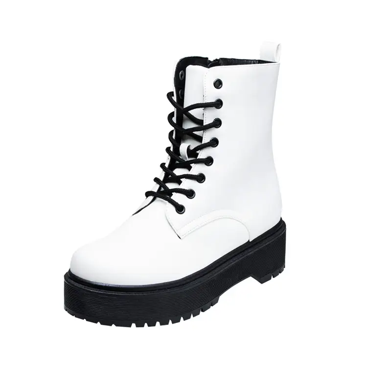 नवीनतम डिजाइन शीर्ष गुणवत्ता सर्दियों महिलाओं कस्टम सफेद जूते