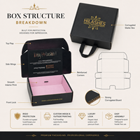 Caja de Cartón Corrugado para Envíos, Embalaje y Mudanzas, con Logotipo Impreso Personalizado, para Ropa, Trajes, Camisetas y Prendas de Vestir
