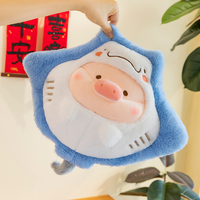 Niedliches Schwein-in-Stingray-Kostüm Plüschtier-Set Plüschtiere Peluche