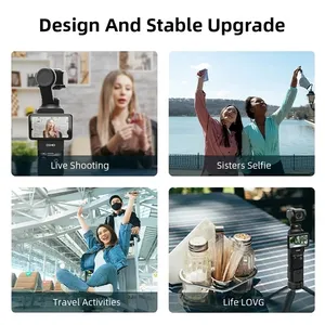 Mini Trípode al Mejor Precio para <span class=keywords><strong>Osmo</strong></span> <span class=keywords><strong>Pocket</strong></span> 3, Insta360 X3, <span class=keywords><strong>Pocket</strong></span> 3, <span class=keywords><strong>Pocket</strong></span> 2, Estabilizador de Gimbal, Soporte de Escritorio, Accesorios - Product Image 6