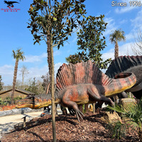 Accessoires de parc à dinosaures, dinosaure animatronique, raptor