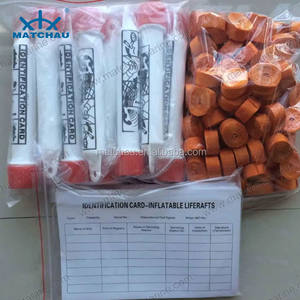 Tube d'identification pour radeau <span class=keywords><strong>de</strong></span> sauvetage MATCHAU avec corde, tube <span class=keywords><strong>de</strong></span> marquage pour radeau <span class=keywords><strong>de</strong></span> sauvetage, équipement <span class=keywords><strong>de</strong></span> sécurité maritime - Product Image 6