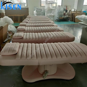 Offre Spéciale : <span class=keywords><strong>Table</strong></span> de <span class=keywords><strong>Massage</strong></span> Électrique Inclinable à 3 Moteurs, Lit de Beauté Luxe Incurvé pour Soins du Visage et Extensions de Cils, Idéal pour Salons et Spas de Santé - Product Image 4