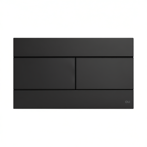 Tapa de Inodoro Delgada de Doble Placa en Negro Mate, 0 cm de Longitud, Ancho y Altura - Product Image 3