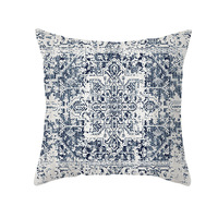 Ensemble de coussins rétro style bohème en velours imprimé peau de pêche, décoration d'intérieur transfrontalière
