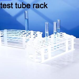 Support de tubes à <span class=keywords><strong>essai</strong></span> en plastique fonctionnel, universel pour tubes à <span class=keywords><strong>essai</strong></span> en verre de 13/16/20/25/30 mm et tubes de centrifugation - Product Image 1