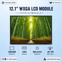 Kyocera TCG121WXLPAPNN-AN20 12,1-Zoll-TFT-LCD-Bildschirm 1280x800 WXGA LVDS-Schnittstelle 750:1 AWV Weitbereichstemperaturbereich -20~70°C