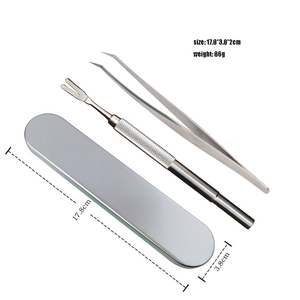 Pinzas para quitar garrapatas para mascotas, Kit profesional para gatos - Product Image 2