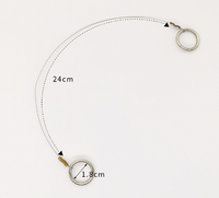 Qualité acier inoxydable grand U arc forme céramique poterie outil de sculpture coupe poterie outils boue métal fil coupe-boue