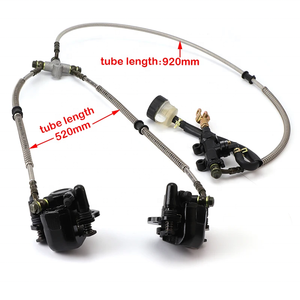 Système <span class=keywords><strong>de</strong></span> <span class=keywords><strong>frein</strong></span> à disque hydraulique double arrière avec étrier et réservoir d'huile <span class=keywords><strong>pour</strong></span> VTT, UTV, Buggy, <span class=keywords><strong>Quad</strong></span> et Moto tout-terrain 150cc, 200cc, 250cc - Product Image 3