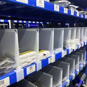 Estantes de almacenamiento de supermercado con estantes divisores de productos metálicos Separadores y particiones de tiendas eficientes - Product Image 3