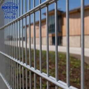 <span class=keywords><strong>Grillage</strong></span> soudé en acier double galvanisé 2D à mailles jumelles 868 Panneau - Product Image 4