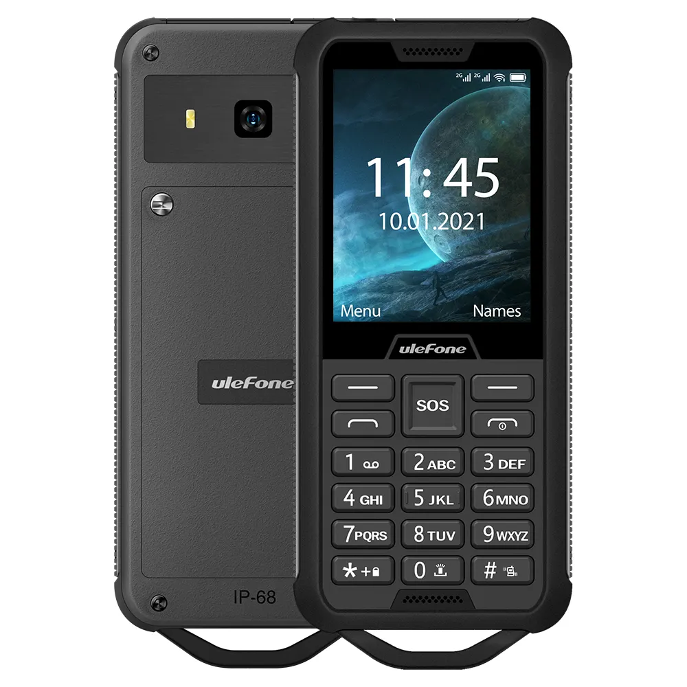 Ulefone Armor Mini 2 mini2 Waterproof IP68 Outdoor Adventures Phone 2.4" Wireless FM Radio 2500mAh 0.3MP Dual SIM Rugged Phone