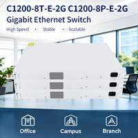 100% Baru Untuk Cisco Catalyst 48 Port PoE+ 4 X 10G Uplink Managed Layer3 Gigabit Ethernet Switch C1300-48T-4X C1300-48P-4X Tersedia di Stok