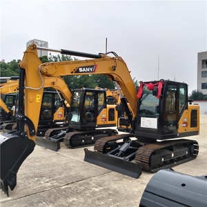 Mini-excavatrice sur chenilles SANY SY95C 9 tonnes, occasion, prix bas, livraison gratuite, nouveau modèle, hydraulique, agricole - Product Image 5