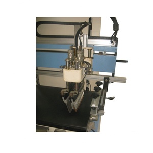 Imprimante sérigraphique pneumatique semi-automatique à écran plat, état neuf, panneau de commande électrique pour bracelets, cartes, étiquettes, papier - Product Image 3
