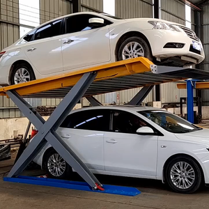 अनुकूलित 2-मंजिल कार लिफ्ट 4-पोस्ट स्टील पार्किंग टिल्ट लिफ्ट वाहन उपकरण वाहन लिफ्ट प्रणाली - Product Image 5